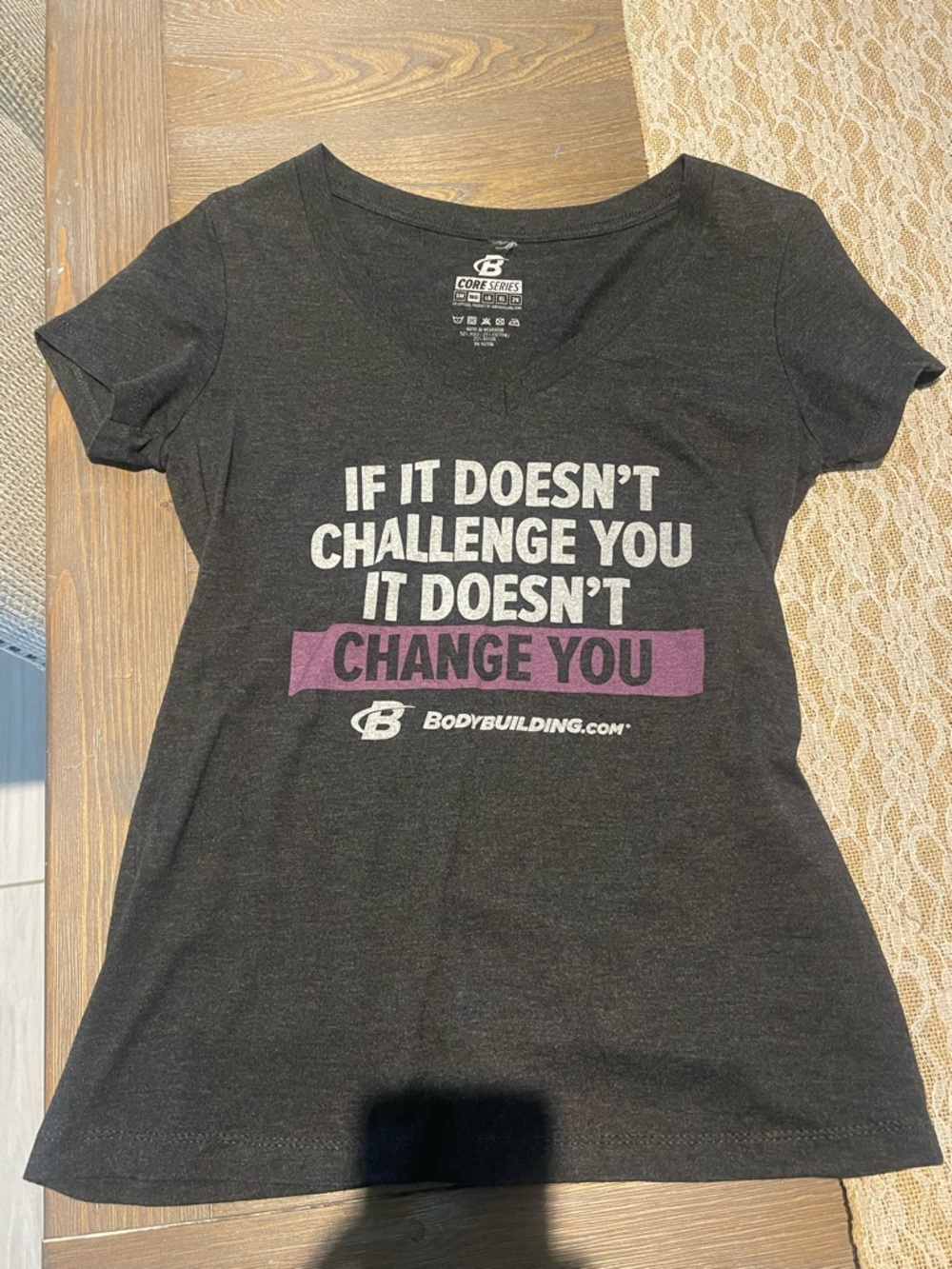 Bodybuilding.com Black Motivational Graphic Tee